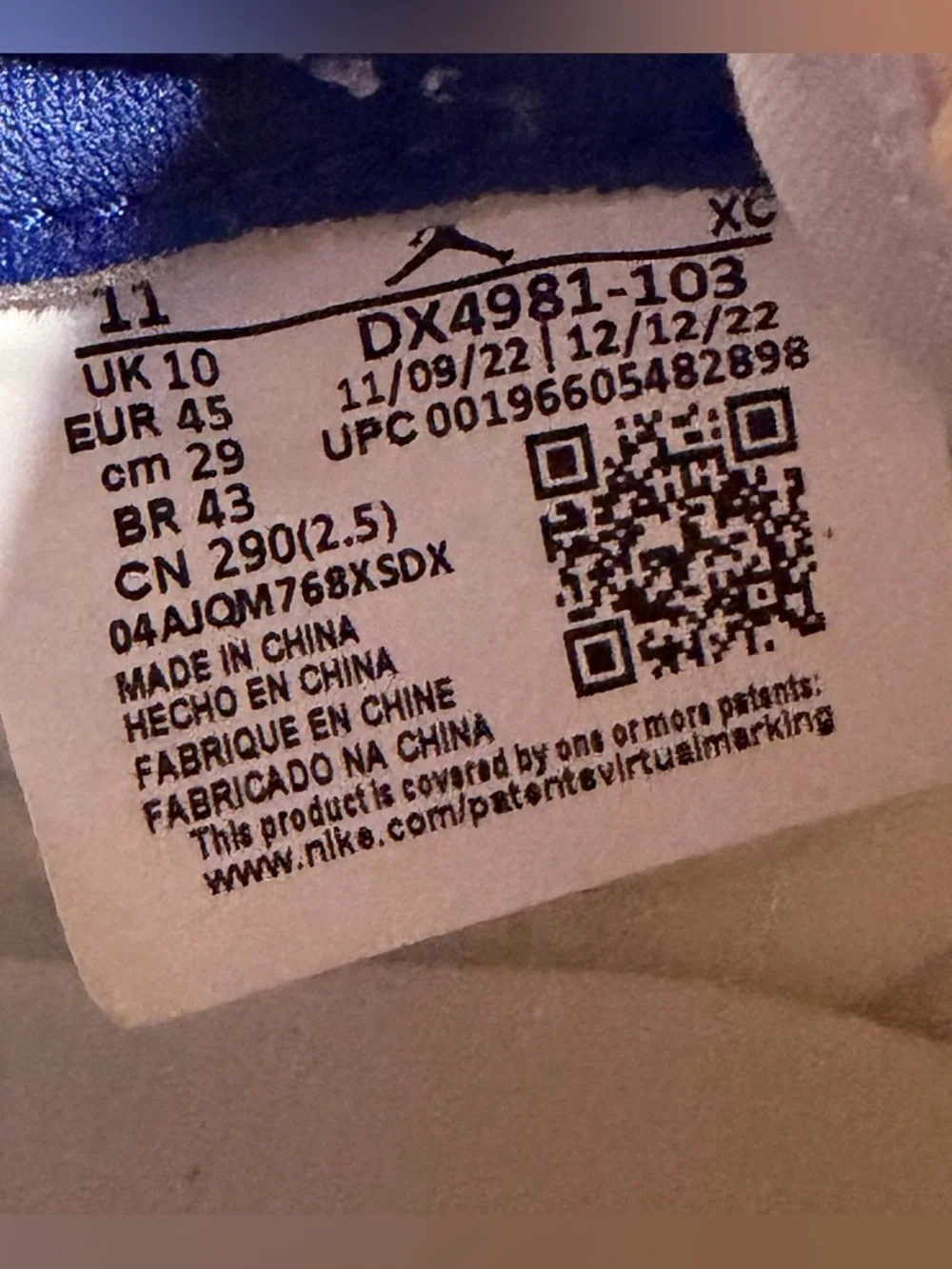 AIR JORDAN 1 AJKO LOW KENTUCKY - Picture 5 of 5